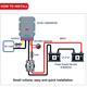 DC/DC перетворювач 48 V (30-60 V) на 13.8 V/20 A Szwengao - зображення 3