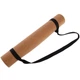 Килимок для йоги корковий каучуковий Yoga mat Record Коричневий FI-7156-8 - зображення 5