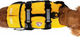 Kamizelka Ezydog Life jacket M 38-50 cm 18-27 kg żółta (5708214988552) - obraz 3