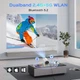Проектор Mentech HY300Pro HD Wi-Fi Bluetooth Android 11 - зображення 6