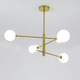 Lampa wisząca Dorado 6xG9 Złota (LP-002/6P) - obraz 5