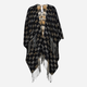 Peleryna damska Liu Jo 2F4014T0300-22222 One Size Czarna - obraz 3