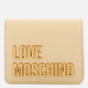 Гаманець жіночий зі штучної шкіри для карток Love Moschino JC5612PP1MKD0110 Молочний (800070339053) - зображення 1
