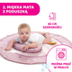 Mata edukacyjna z projektorom Chicco First Dreams Enjoy Colours 3 w 1 Różowa (8058664112531) - obraz 8