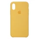 Silicone Case Original for Apple iPhone XS/X (HC) - Yellow - изображение 1