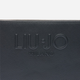 Сумка жіноча зі штучної шкіри маленька Liu Jo AA5154E0087-22222 Чорна (800070335767) - зображення 5