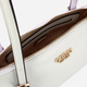 Сумка жіноча зі штучної шкіри середня Guess Cerelia HWBG9645760-WHI Біла (800070334956) - зображення 4