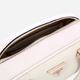 Сумка жіноча зі штучної шкіри маленька Guess Cresidia HWPG9349050-OFF Біла (800070334974) - зображення 5