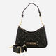 Сумка жіноча середня Love Moschino JC4152PP1MLA0000 Чорна (800070339045) - зображення 4