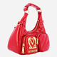 Сумка жіноча маленька Love Moschino JC4320PP0LKM0500 Червона (800070326618) - зображення 3