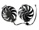 Вентилятор Everflow для видеокарты ASUS RX 6400 6500XT DUAL (orgnl) T129215SU (FDC10H12S9-C CF9010U12S) комплект 2 шт (№509) - изображение 2