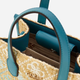 Torebka damska mini Guess Silvana HWSW8665770-TLG Niebieska - obraz 5