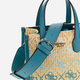Torebka damska mini Guess Silvana HWSW8665770-TLG Niebieska - obraz 6