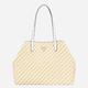 Комплект (сумка-шопер + косметичка) жіночий Guess Vikky II HWWS9318290-NTW Білий (800070334998) - зображення 2
