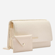 Zestaw (torebka crossbody + portfel) damski Liu Jo AA5158E0058-X0459 Mleczny - obraz 3