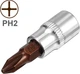 Головка біта хрестоподібна PH.2, 1/4" Forsage F-321322 Premium - зображення 1