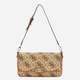 Torebka bagietka damska mała Guess Circe HWJO9642190-LTL Brązowa - obraz 1