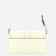 Torebka bagietka damska ze skóry naturalnej Michael Kors Colby 30S4SBAL2L-085 Biała - obraz 2