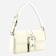 Torebka bagietka damska ze skóry naturalnej Michael Kors Colby 30S4SBAL2L-085 Biała - obraz 3