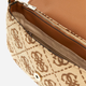Torebka bagietka damska mała Guess Circe HWJO9642190-LTL Brązowa - obraz 4