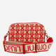 Torebka crossbody damska materiałowa Liu Jo AA4126T6438-81651 Czerwona - obraz 2