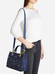 Torebka crossbody damska materiałowa Braccialini Beth B18261-TY-200 Niebieska - obraz 2