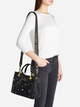 Torebka crossbody damska materiałowa Braccialini Beth B18261-TY-100 Czarna - obraz 2
