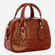 Torebka crossbody damska skórzana The Bridge Daphne 44681501-14 Brązowa - obraz 3