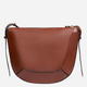 Torebka crossbody damska skórzana The Bridge Fedora 04320501-14 Brązowa - obraz 3
