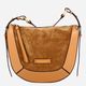 Torebka crossbody damska zamszowa The Bridge Fedora 043205CU-38 Beżowa - obraz 1