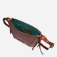 Torebka crossbody damska skórzana The Bridge Fedora 04320501-14 Brązowa - obraz 4