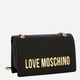 Torebka crossbody damska mała Love Moschino JC4192PP1MKD0000 Czarna - obraz 3