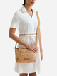 Torebka crossbody damska materiałowa 1A Classe LC02S578-0970 Brązowa - obraz 2