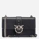 Torebka crossbody damska skórzana Pinko Love One 100053A0F1-Z99O Czarna - obraz 1