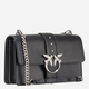 Torebka crossbody damska skórzana Pinko Love One 100053A0F1-Z99O Czarna - obraz 3