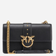 Torebka crossbody damska skórzana Pinko Love One 100053A0F1-Z99Q Czarna - obraz 1
