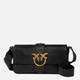 Torebka crossbody damska skórzana Pinko Love One 104524A0QO-Z99Q Czarna - obraz 1