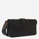 Torebka crossbody damska skórzana Pinko Love One 104524A0QO-Z99Q Czarna - obraz 4