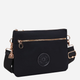 Torebka crossbody damska materiałowa Kipling Riri KPKI450762Q1001 Czarna - obraz 4