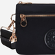 Torebka crossbody damska materiałowa Kipling Riri KPKI330262Q1001 Czarna - obraz 6