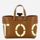 Torebka crossbody damska skórzana IUNTOO Sibilla 181104-CUOIO-C17+PANNA Brązowa - obraz 2