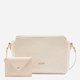 Zestaw (torebka crossbody + portfel) damski Liu Jo AA5161E0058-X0459 Mleczny - obraz 1