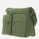 Torba na ramię damska materiałowa Mandarina Duck P10QMTX6-812 Zielona - obraz 3
