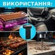 Воздуходувка аккумуляторная компактная для клавиатуры компьютера авто дома разжигание угля Mini Jet Fan черный - изображение 2