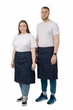 Фартук для официанта короткий с разрезом ONE SIZE джинсовый - изображение 6
