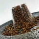 Кава в зернах купаж 40% арабіка 60% робуста свіжого темного обсмаження 1 кг - зображення 4