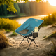 Крісло туристичне Nils Camp NC3320 Ultra Light Blue (5908261680960) - зображення 9