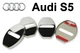 Накладка (заглушка) замка дверей Audi S5 (4 двери) Хром - изображение 1