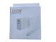 Зарядний пристрій 200W USB-C Power Delivery з кабелем та адаптером 9921 - зображення 3