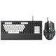 Набор игровой XO Клавиатура и мышь для ПК проводной KB-06 BlackMix (KB-06_WhiteMix) - изображение 1